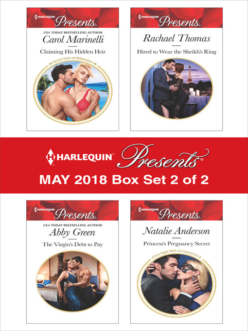 Title details for Harlequin Presents May 2018--Box Set 2 of 2 by Carol Marinelli - Available